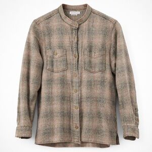 Isabel Marant Etoile Long Sleeve Flannel Shirt Size 42